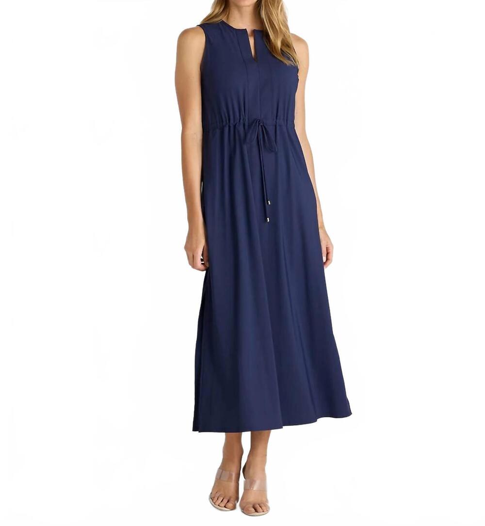 NEW JUDE CONNALLY bebe midi dress in navy